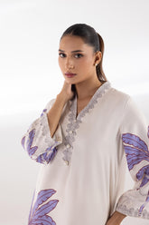 Stitched Printed Stripe Shirt + Culotte